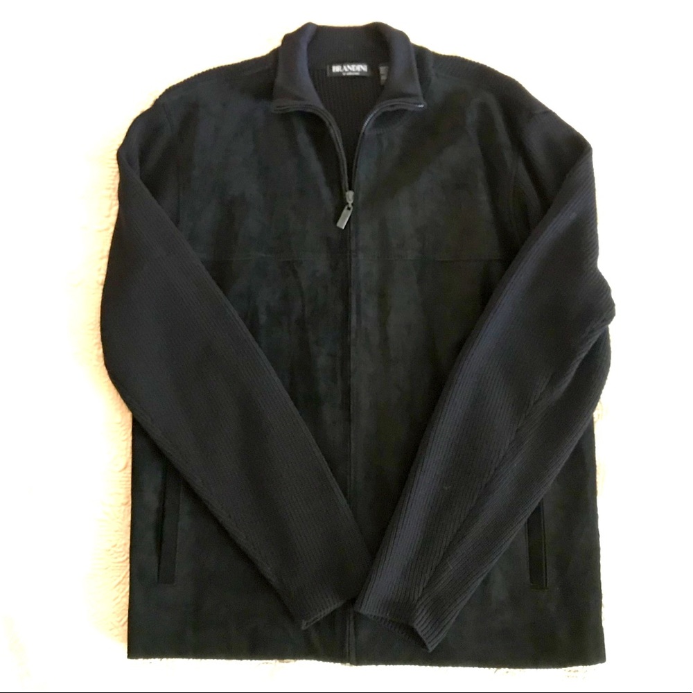 Brandini le Collezioni Leather & Wool Jacket